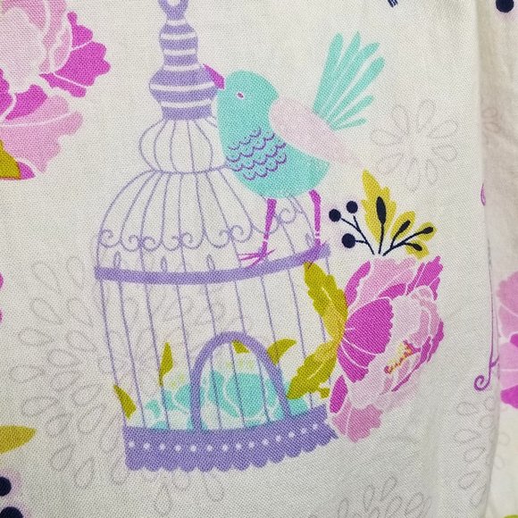 MATILDA JANE Size 8 PLATINUM Song Birds Ellie Sun Dress Girls Floral #2942 - Picture 5 of 8